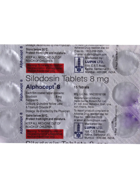 ALPHACEPT 8MG CAP (10 CAP)