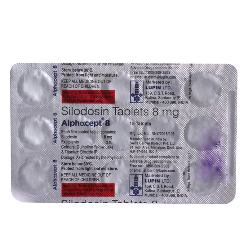 ALPHACEPT 8MG CAP (10 CAP)