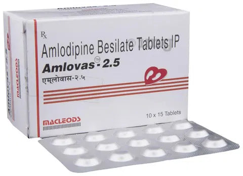 AMLOVAS 2.5 MG TAB(15 TAB)