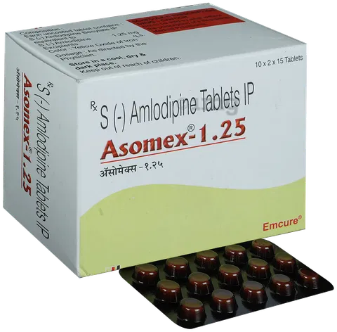 ASOMEX 1.25 MG TAB (15 PCS)