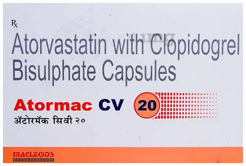 ATORMAC CV 20 MG(10 TAB)