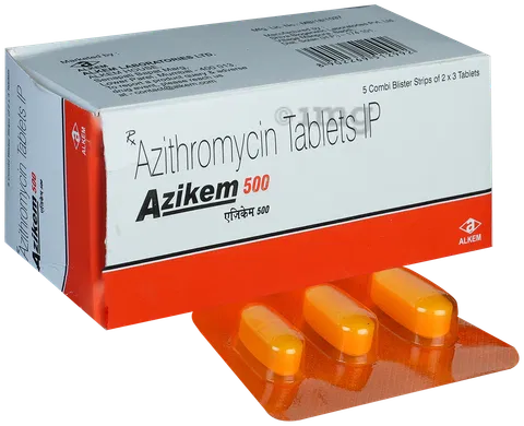 AZIKEM 500MG TAB (5 TAB)