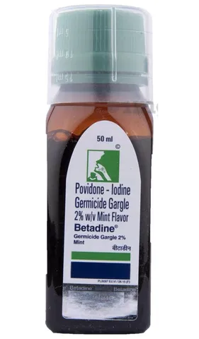 BETADINE 2% GARGLE 50ML