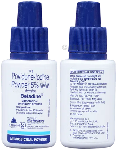 BETADINE 5% POWDER 10G