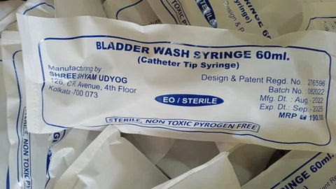 BLADDER-WASH SYRINGE 60 ML