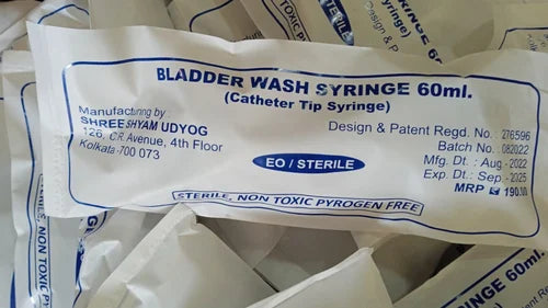 BLADDER-WASH SYRINGE 60 ML