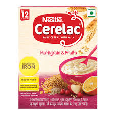 CERELAC MULTIGRAIN & FRUITS (12) 300GM