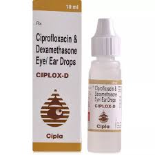 CIPLOX-D EYE/EAR DROPS 10ML