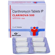 CLARINOVA 500MG TAB (10 PCS)