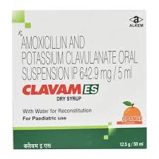 CLAVAM ES DRY SYP 50 ML