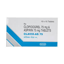 CLAVIX-AS 75 MG TAB(15 TAB)
