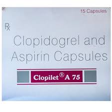 CLOPILET A 75MG TAB (15 PCS)