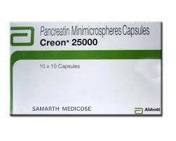 CREON 25000 MG CAP(10 CAP)