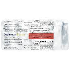 DAPANOVA S 10/100 MG TAB(10 PCS)