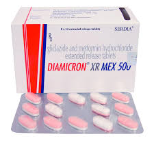 DIAMICRON-XR MEX 60/500MG TAB (15 TAB)