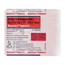 DIAMOX 250 MG TAB(15 TAB)