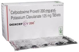 DOXCEF CV 200 MG TAB(10 TAB)