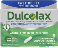 DULCOLAX 10 MG SUPPOS(A)(5.0000 PCS)