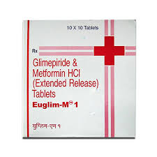 EUGLIM-M 1 MG TAB(10 TAB)