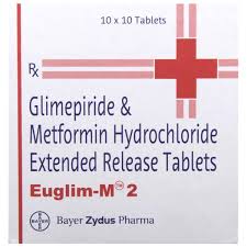 EUGLIM-M 2 MG TAB(10 TAB)