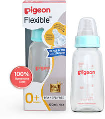 FEEDING BOTTLE(PIGEON) 120 ML