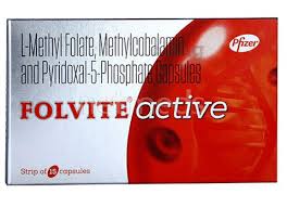 FOLVITE ACTIVE CAP (15 CAP)