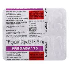 GABAPREG 75MG CAP (10 CAP)