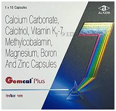 GEMCAL PLUS CAP (15 CAP)