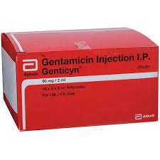 GENTICYN 80 MG INJ 2ML