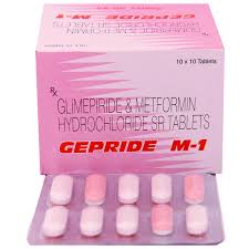 GEPRIDE M 1 MG TAB(10 TAB)