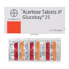 GLUCOBAY 25 MG TAB(10 TAB)