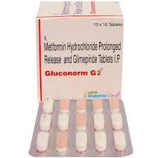 GLUCONORM-G 2 MG TAB(15 TAB)
