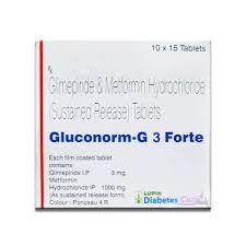 GLUCONORM-G 3 FORTE TAB(15 TAB)