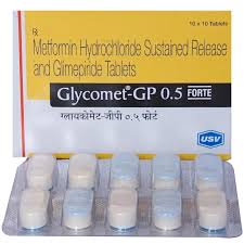GLYCOMET-GP 0.5 FORTE TAB(10 PCS)(1224)