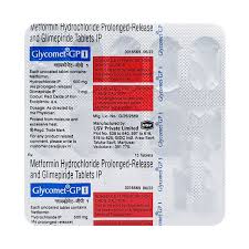 GLYCOMET-GP 1 MG TAB(15 TAB)