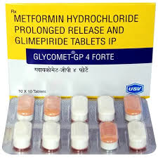 GLYCOMET GP 4 FORTE TAB (10 PCS)