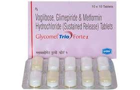 GLYCOMET TRIO FORTE 1MG TAB(10 PCS)