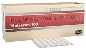 HETRAZAN 100 MG TAB(20 TAB)