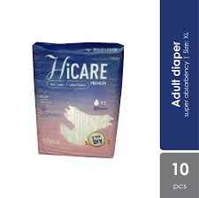 HICARE ADULT DIPER XL (10 PCS)