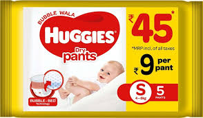 HUGGIES PANT S 5'S