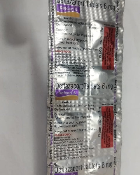 DEFCORT-6MG TAB(10 PCS)