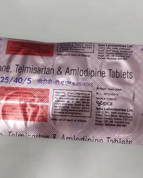 CTD-T AM 6.25/40/5 MG TAB (10 PCS)