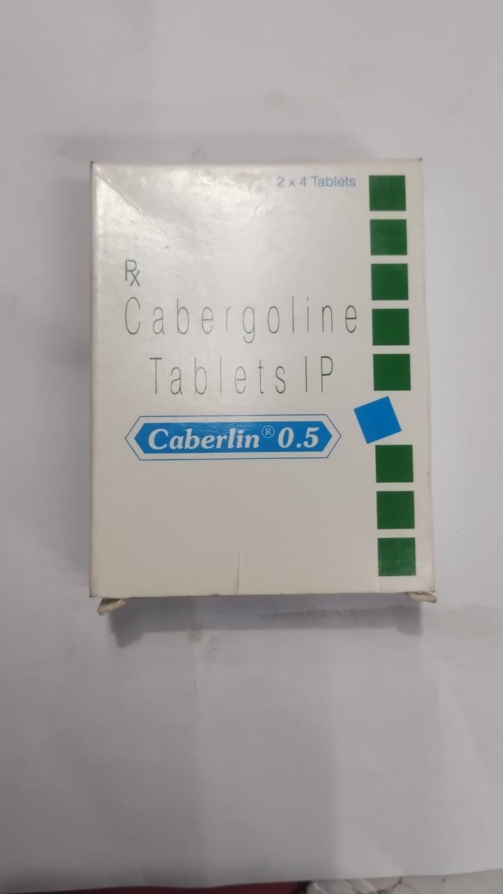 CABERLIN 0.5 MG TAB(4 TAB)