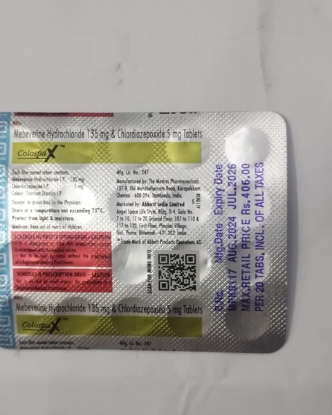 COLOSPA X TAB (15 TAB)