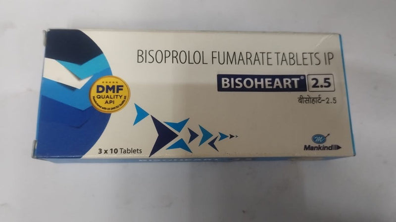 BISOHEART T 2.5 MG TAB (10 PCS)