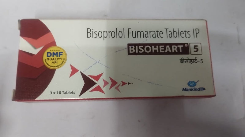 BISOHEART 5 G TAB (10 PCS)
