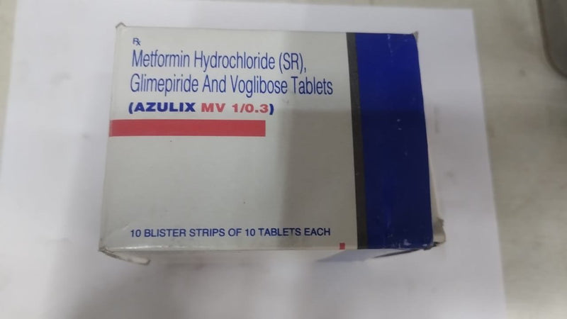 AZULIX MV 1/0.3 MG TAB (10 PCS)(3249)