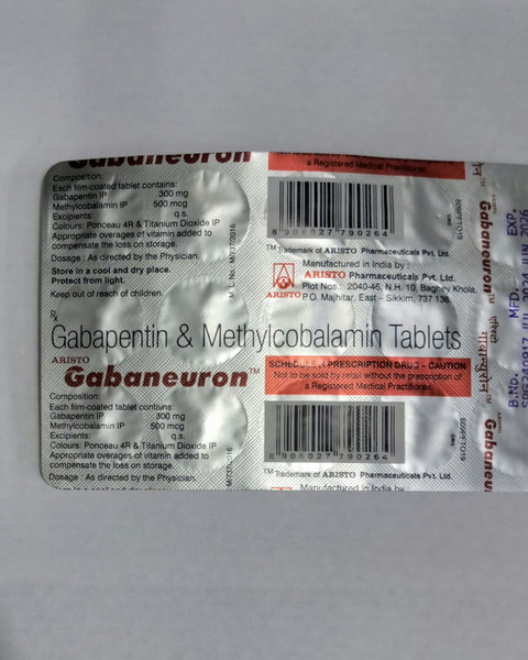GABANEURON-100 TAB (15 PCS)