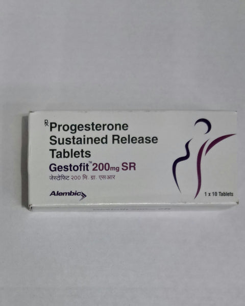 GESTOFIT SR 200 MG(10 CAP)