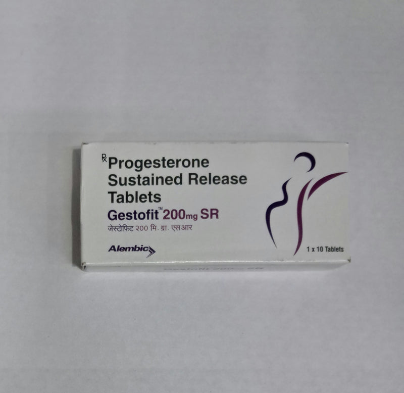 GESTOFIT SR 200 MG(10 CAP)